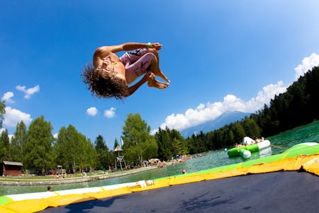 Camping Sobec - trampolines