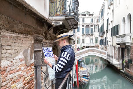 Het vasteland van Venetië - Italië