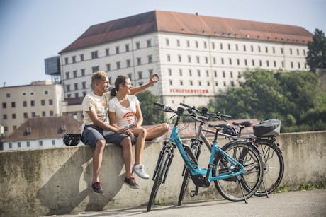 Linz Donau fietsers © KTM Radfahren 