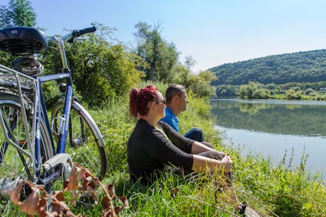 Altmuhl Radweg pauze © Donau Touristik