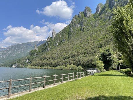 Idro meer - camping Rio Vantone