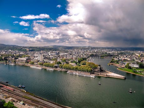 Koblenz Deutsches Eck ©pixabay_mobasoft24