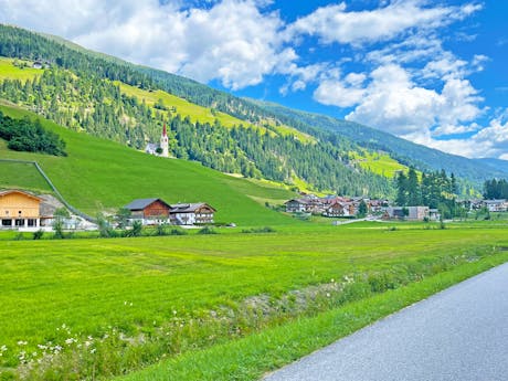 Drau Radweg bij Winnebach Eurobike