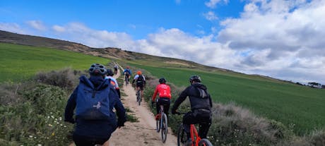 Onbekend Navarra groep fietsers