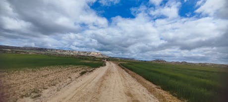 Onbekend Navarra platteland