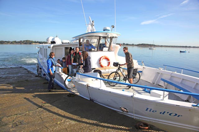 Golfe du Morbihan boot ©Abicyclette Voyages