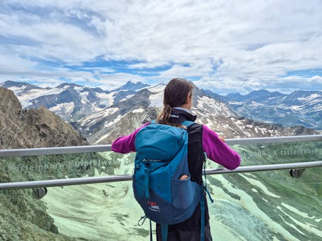 Uitzicht v.a. Kitzsteinhorn Eurohike