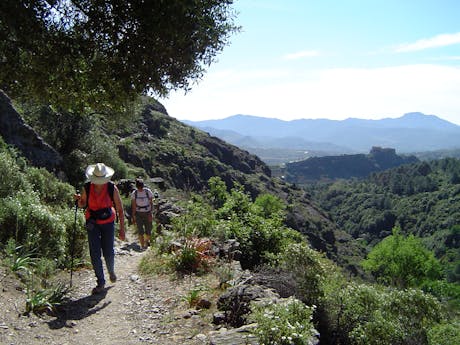 Wandelaar op Corsica