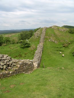 wandel Hadrian's Wall - Engeland de muur