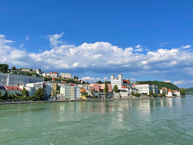 EB Tauernradweg uitzicht op Passau
