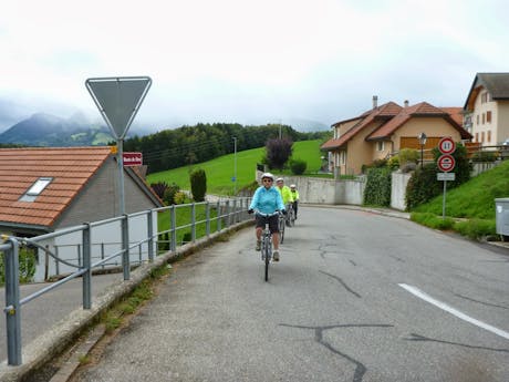 Onderweg naar Fribourg Zwitserland